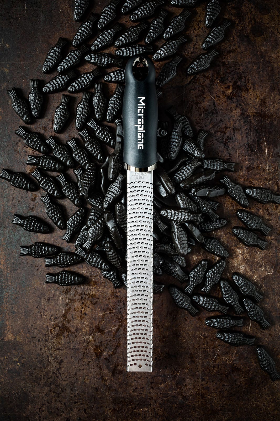 Microplane Premium Classic Reibe Zester schwarz