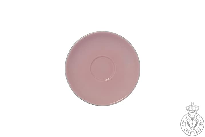 Dibbern Solid Color zartrosa Espresso-Untertasse Classico