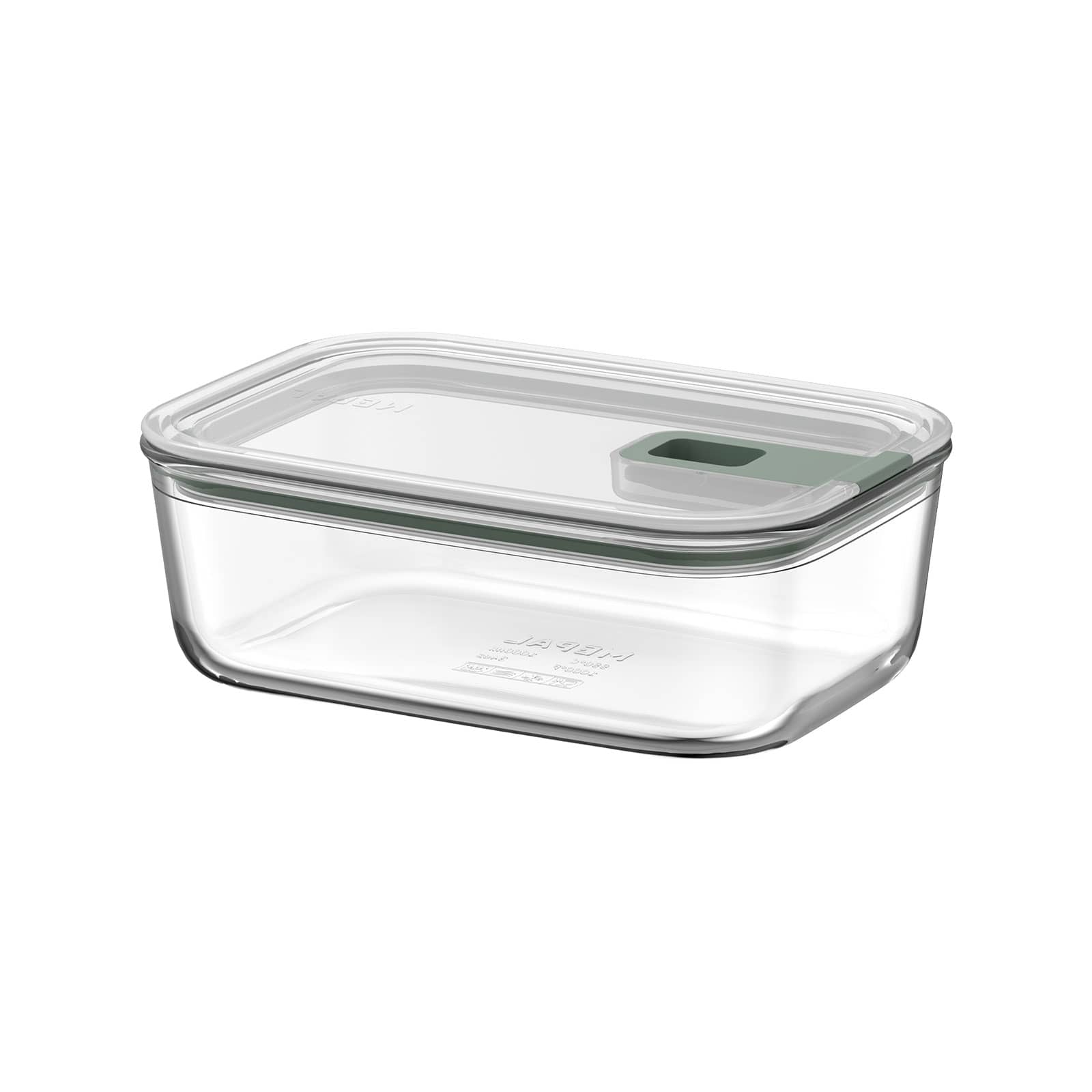 Mepal EasyClip Glas Frischhaltedose 1,00ltr. nordic sage NEU