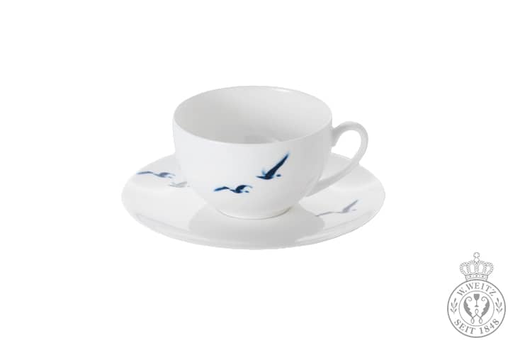 Dibbern Blue Birds Kaffeetasse rund