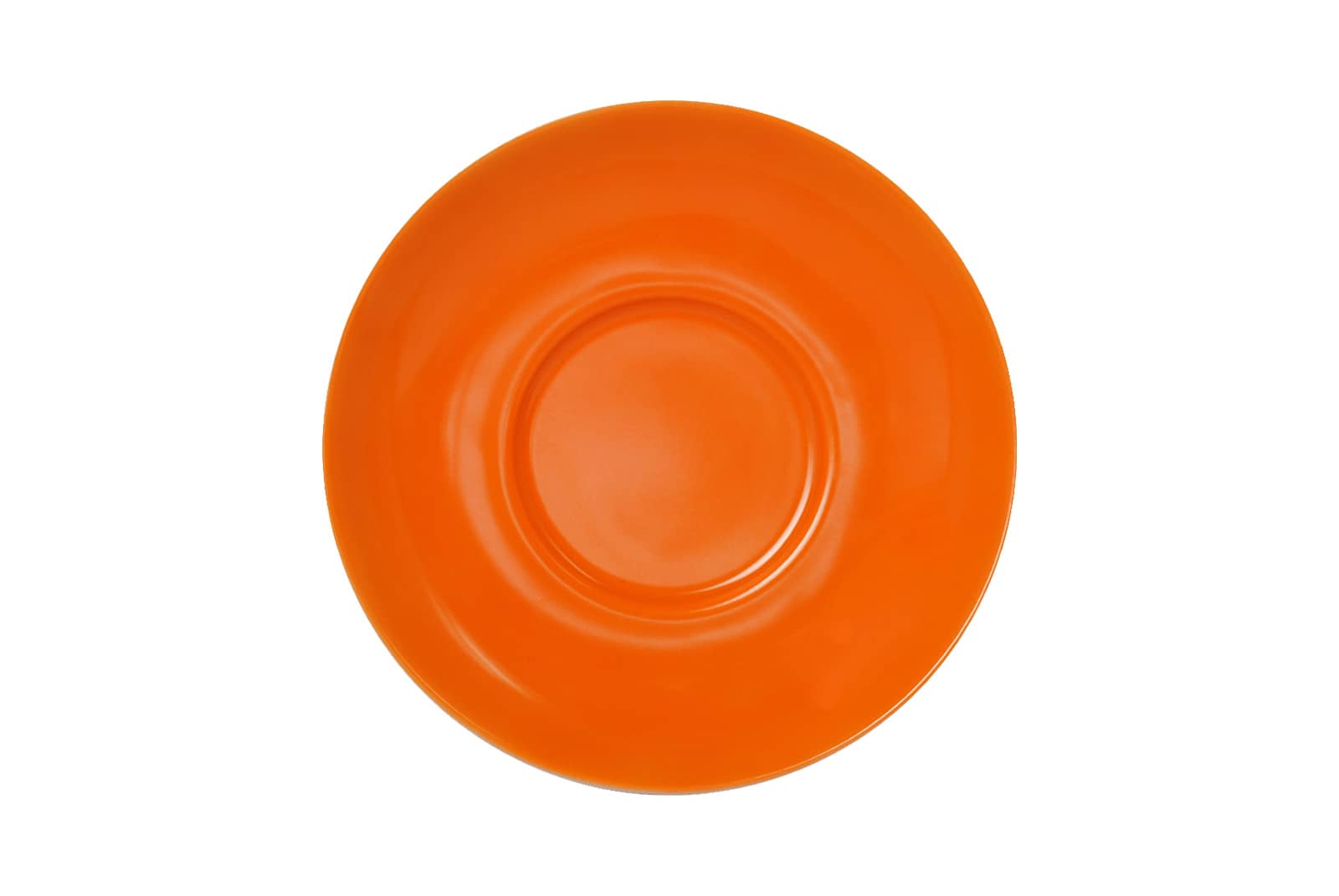 Solid Color orange Kaffee-Untertasse