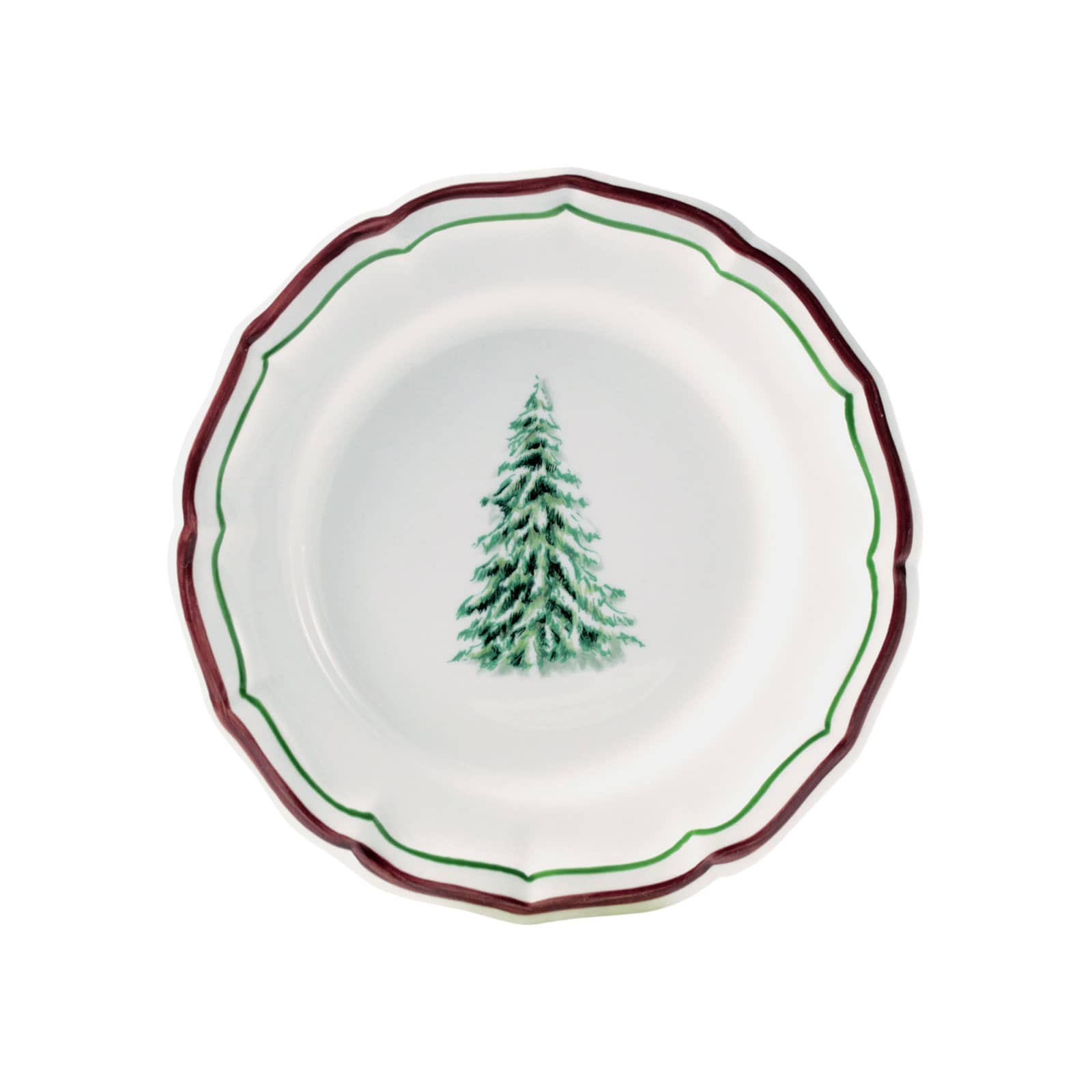 Gien Filet Noel Cocktailteller 16,5cm