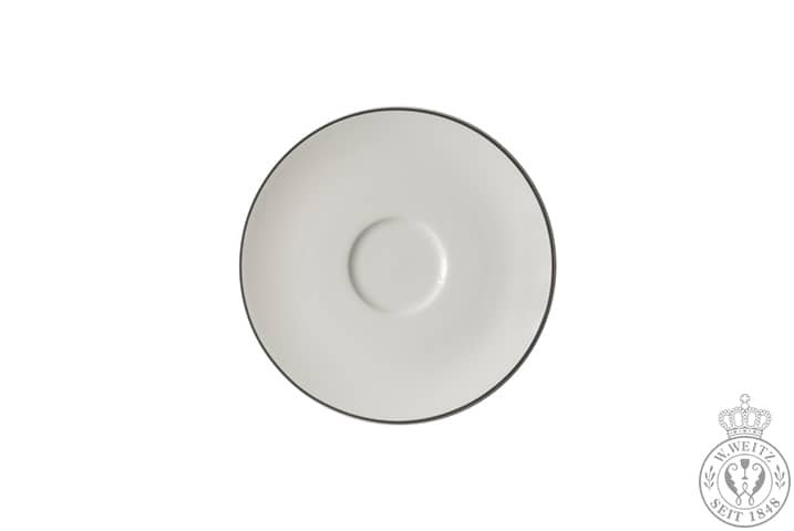 Dibbern Simplicity Kaffee-/Tee-Untertasse 0,20ltr./0,25ltr grau