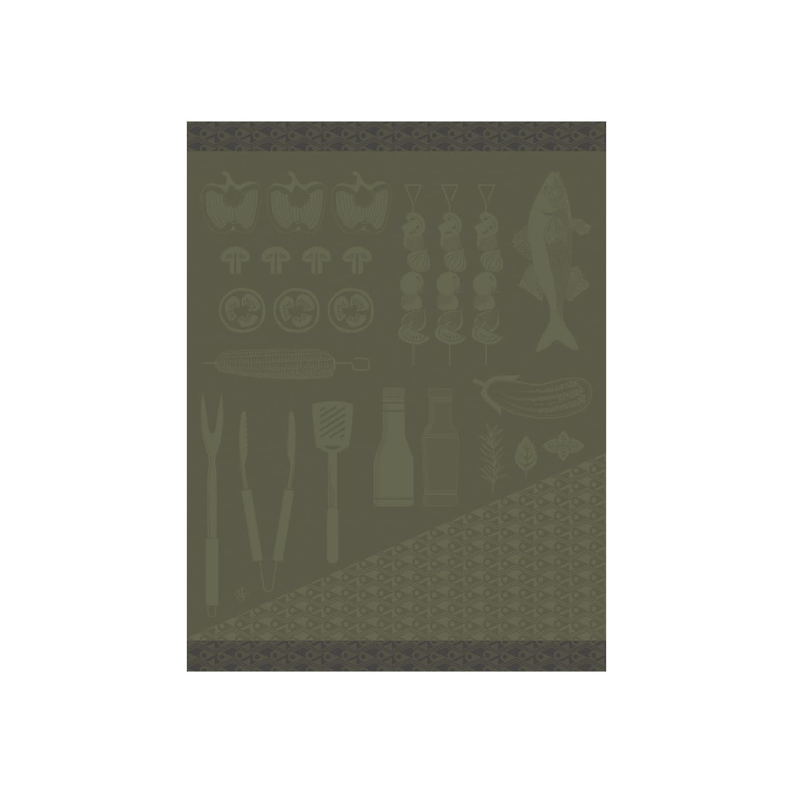 Le Jacquard Francais Braise Geschirrtuch 80x60cm romarin