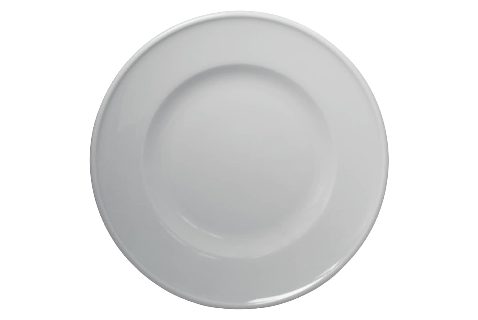 Dibbern Solid Color weiß Frühstücksteller 21cm Fahne