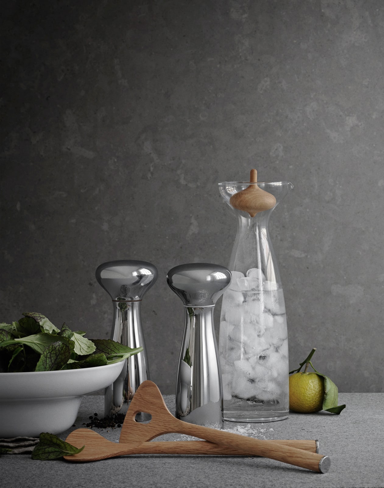 Die Salz- und Pfeffermühle azs der Alfredo-Serie