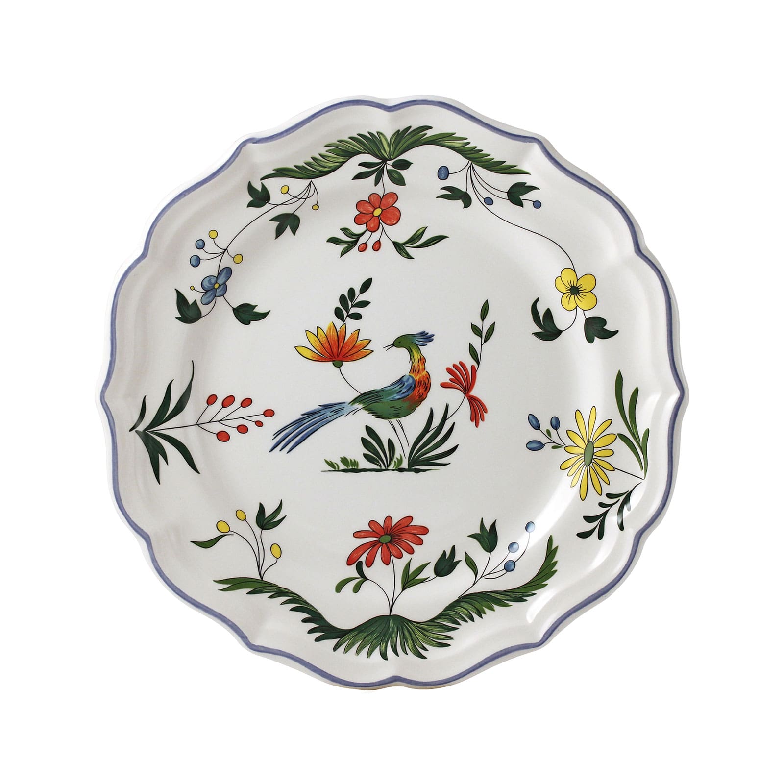 Gien Oiseaux de Paradis Dessertteller 23,2cm