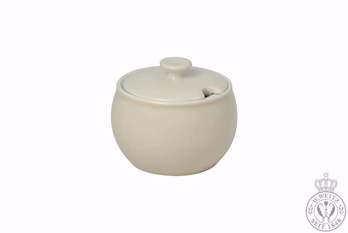 Dibbern Solid Color sand Zuckerdose