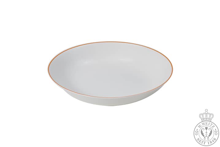 Dibbern Simplicity Suppenteller 22,5cm orange
