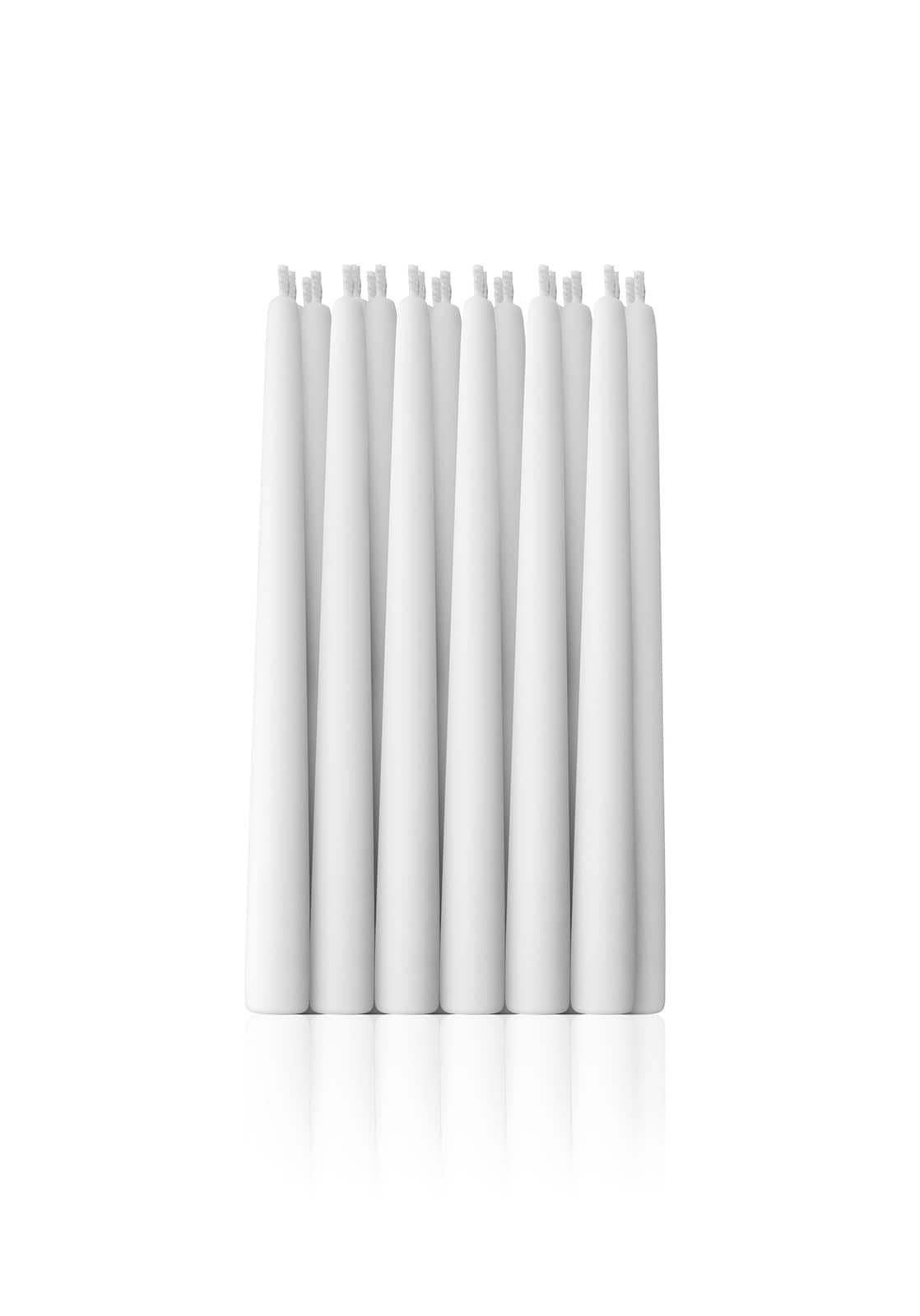 Georg Jensen Kerze selbstlöschend 14,2x1,2cm weiß 24 Stück