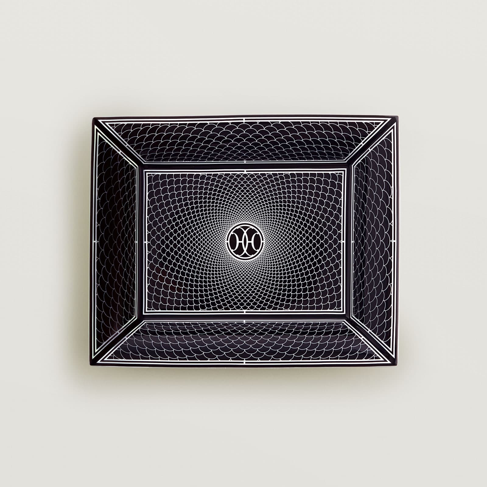 HERMÈS Paris H DÉCO Vide-Poche 21x17cm