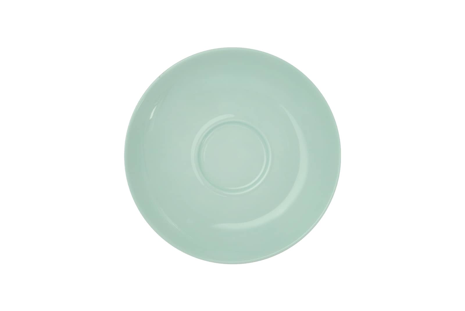 Solid Color mint Espresso-Untertasse Classico