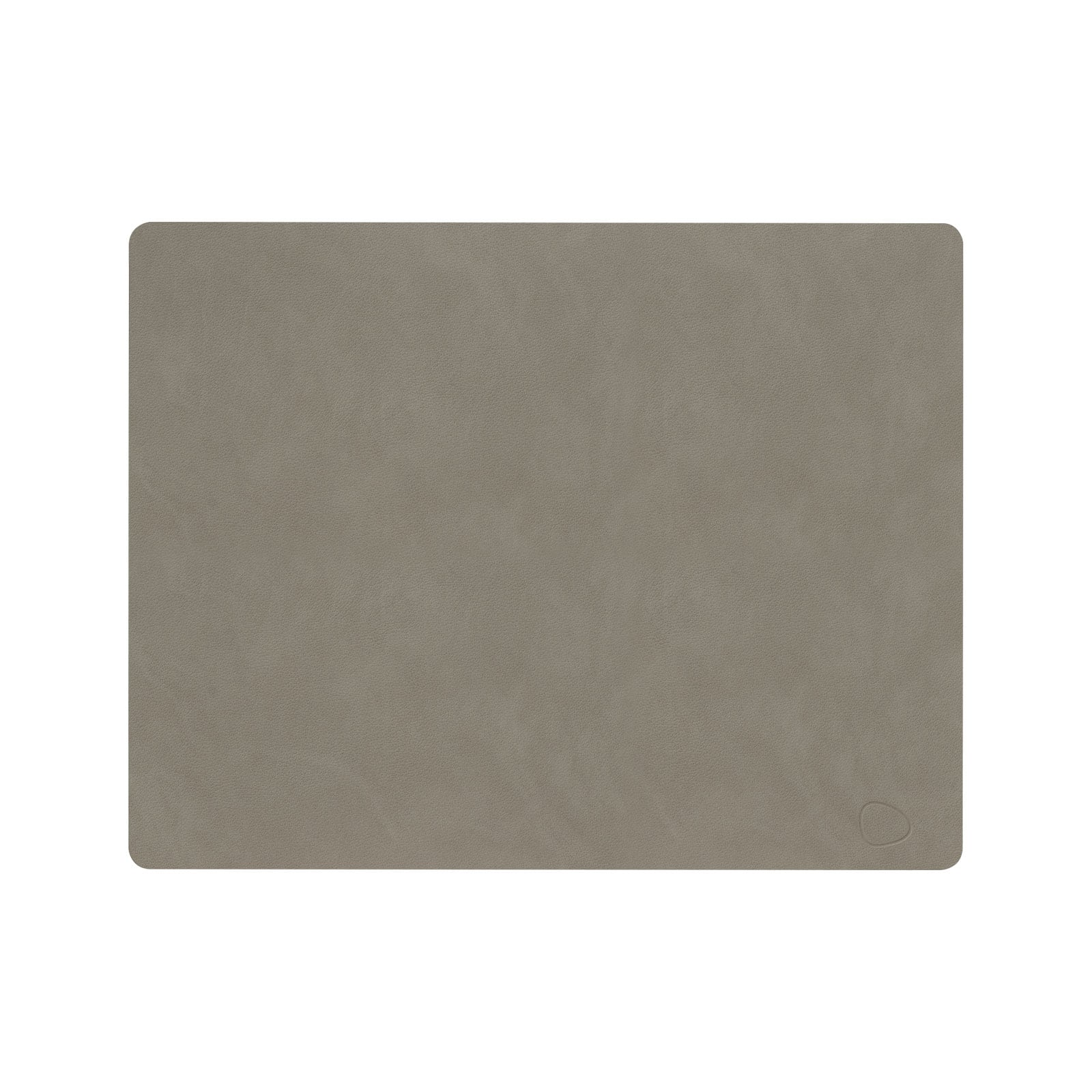 Lind DNA Dänemark Tischset Square 35x45cm Nupo flint grey