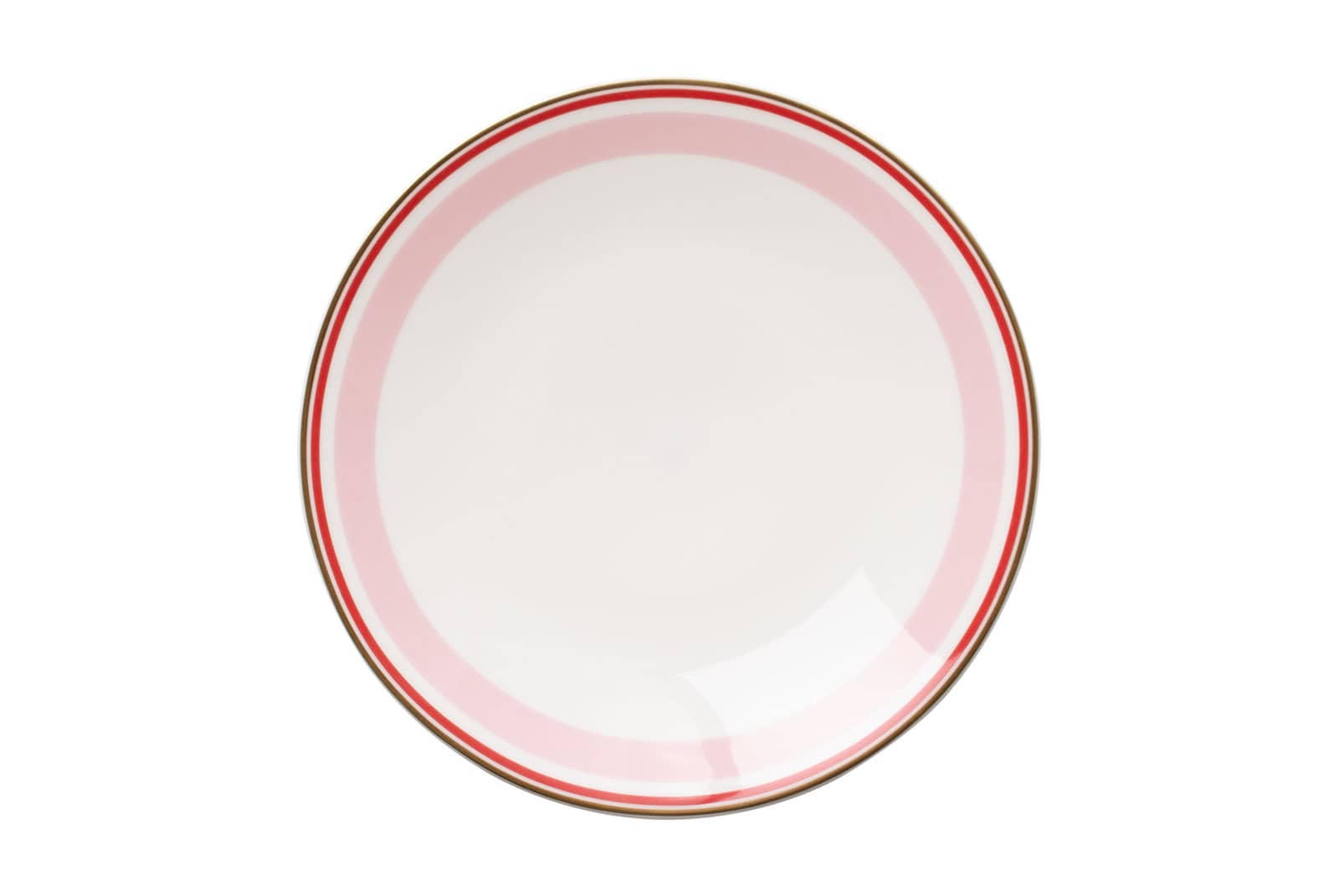 Der Brotteller rosé/rot der Dibbern Serie Capri
