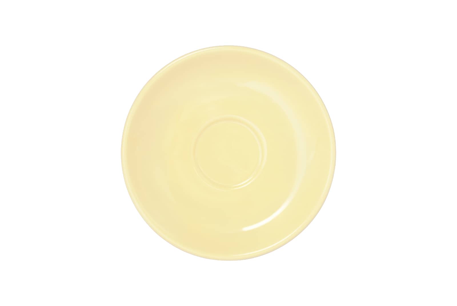 Dibbern Solid Color vanille Espresso-Untertasse Classico