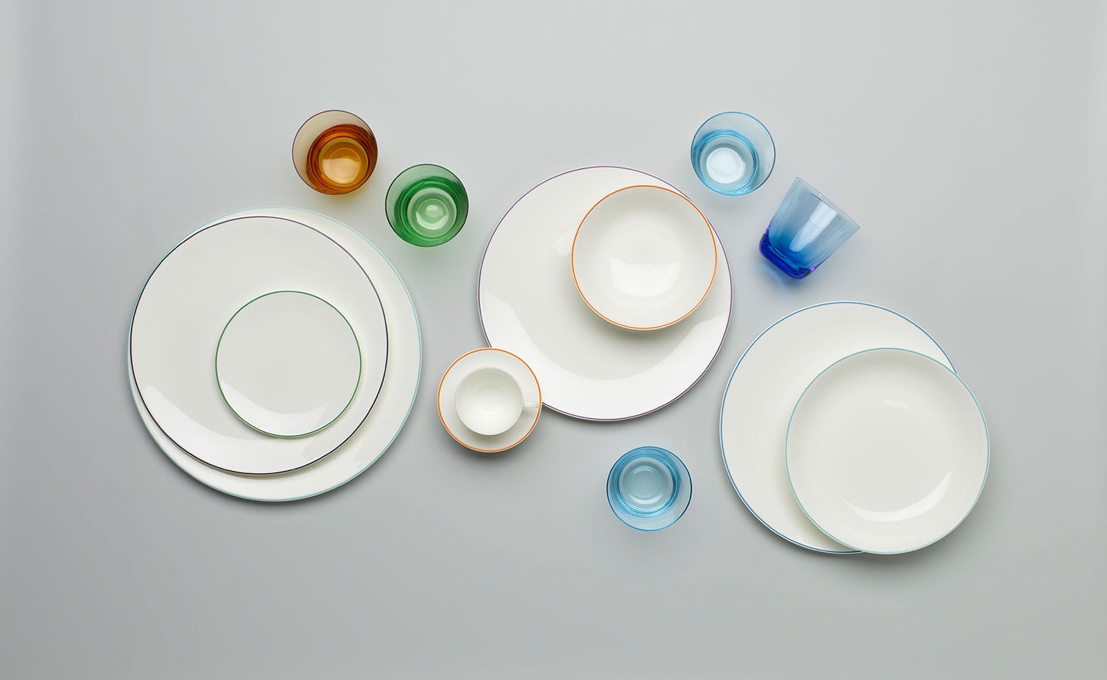 Dibbern Simplicity Suppenteller 22,5cm grün