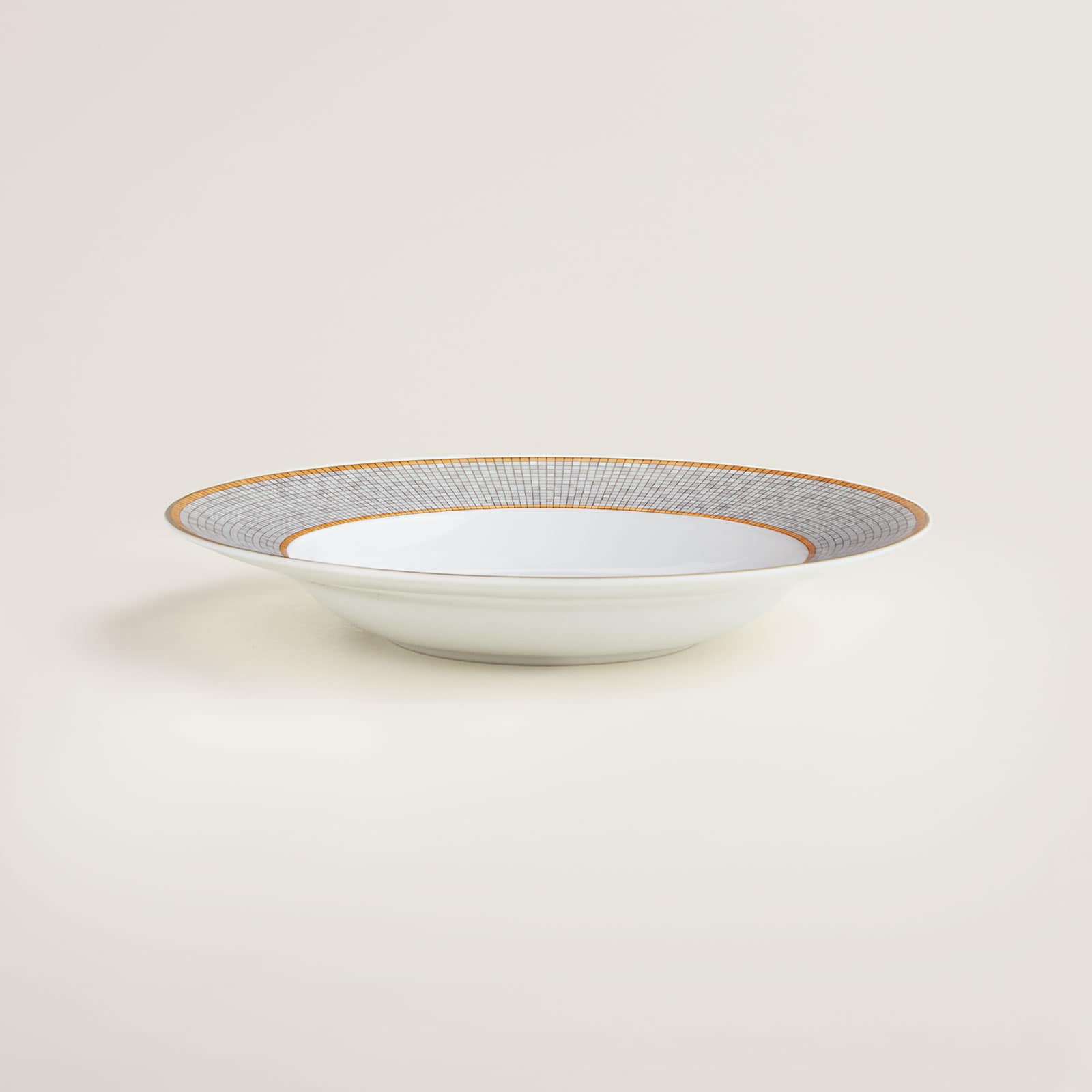 HERMÈS Paris Mosaïque au 24 Gold Suppenteller 22cm