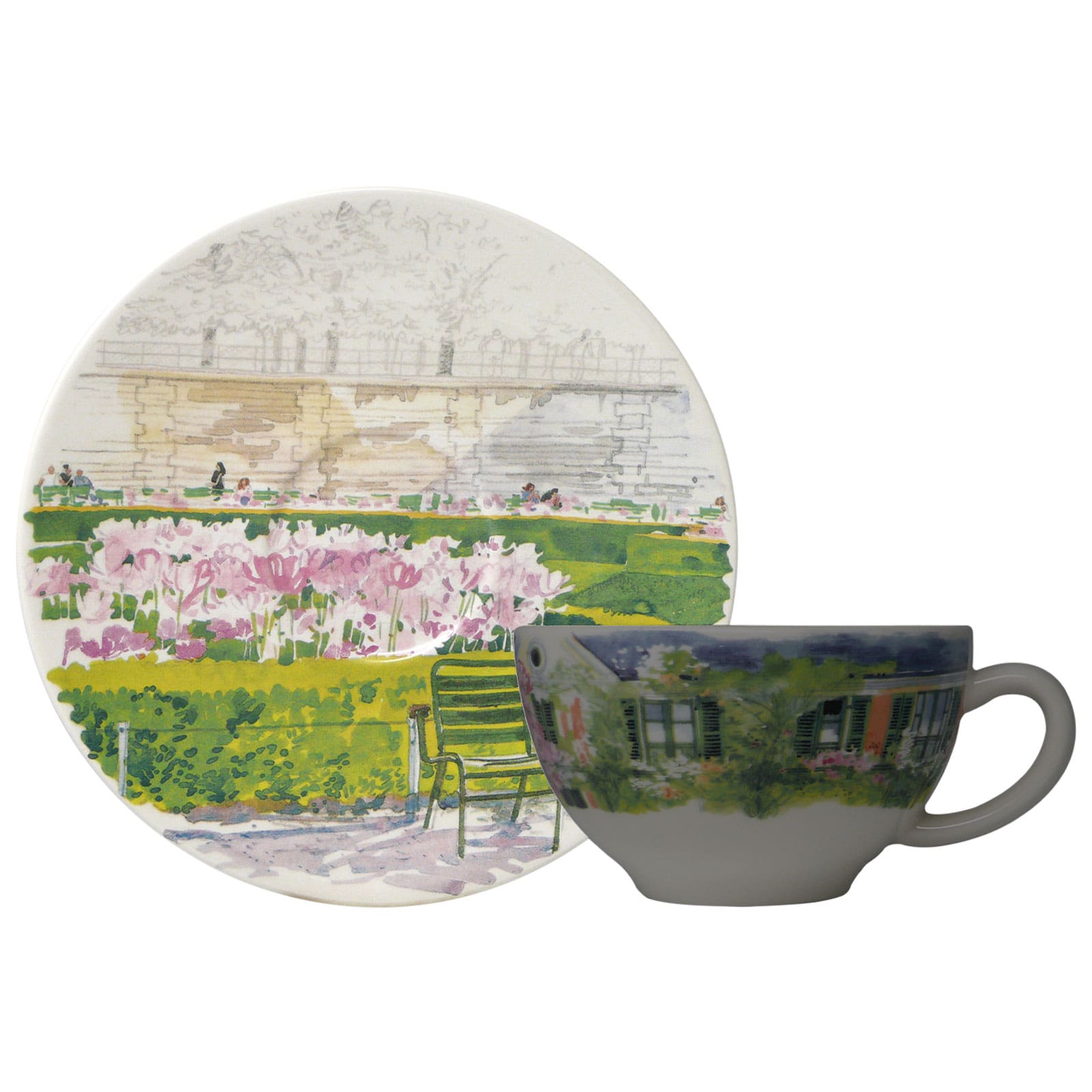 Gien Paris à Giverny Frühstücks-Untertasse