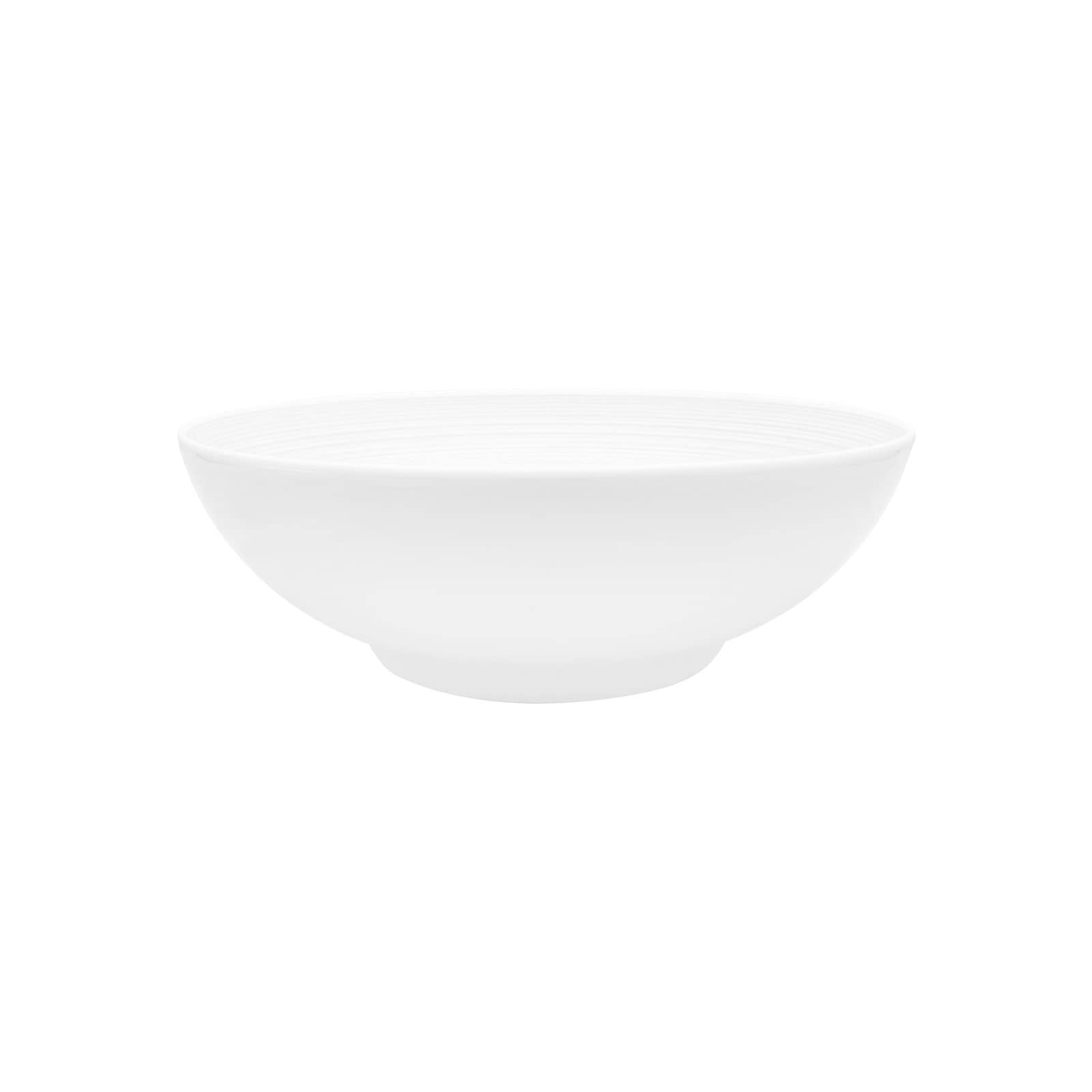 Coquet Hémisphère Satin white Salad Bowl 17cm klein