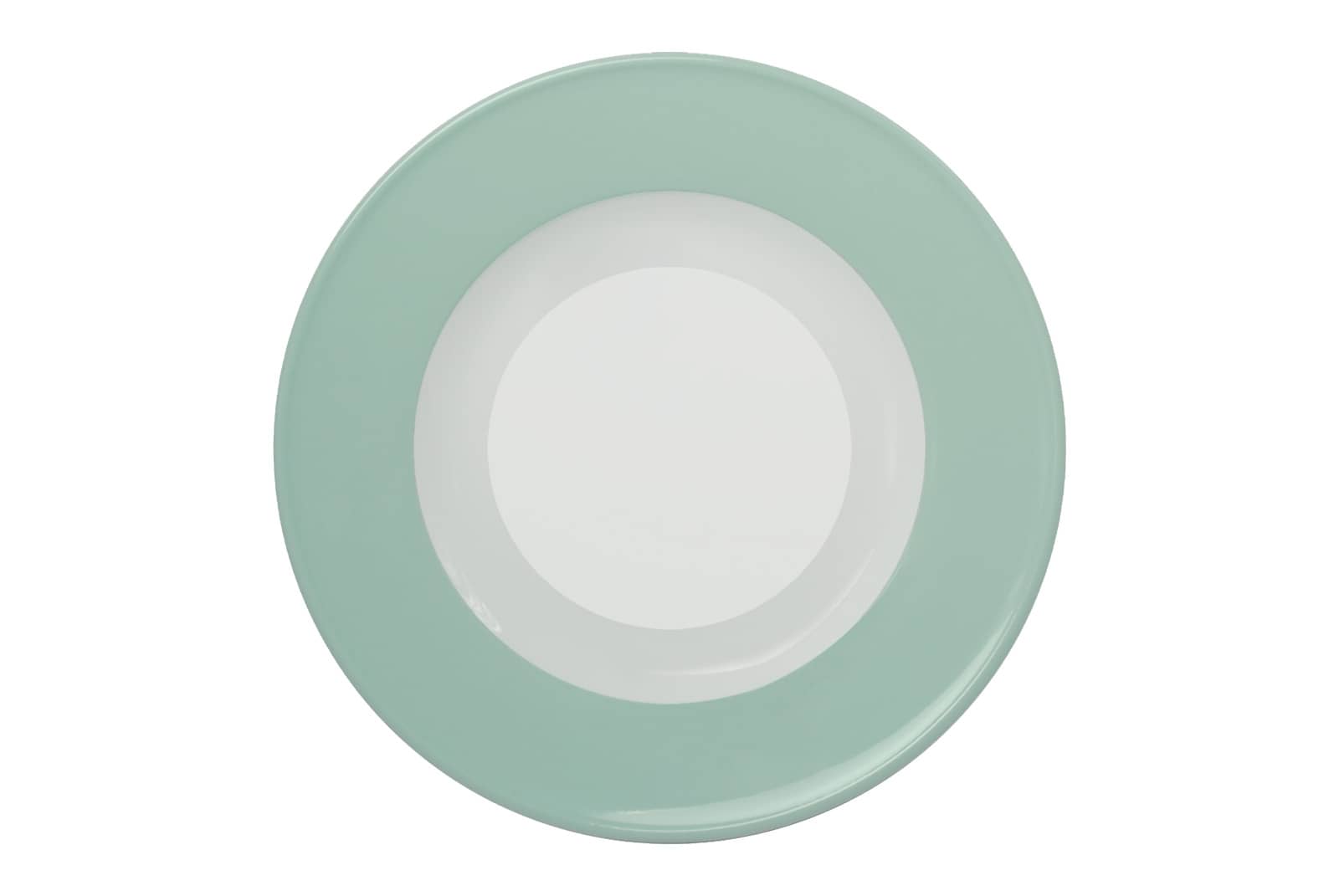Solid Color mint Suppenteller