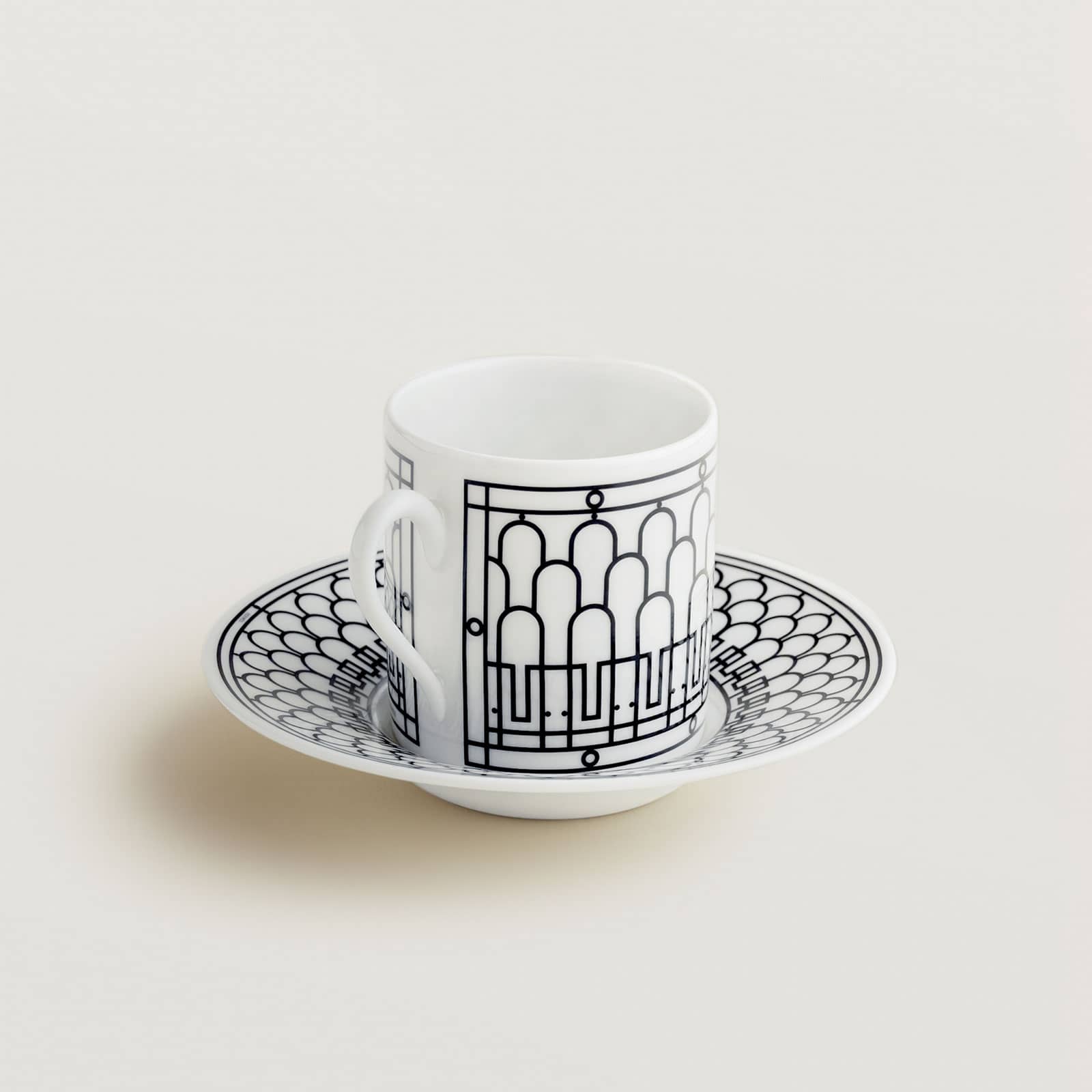 HERMÈS Paris H DÉCO Espressotasse m.U. 0,09ltr.