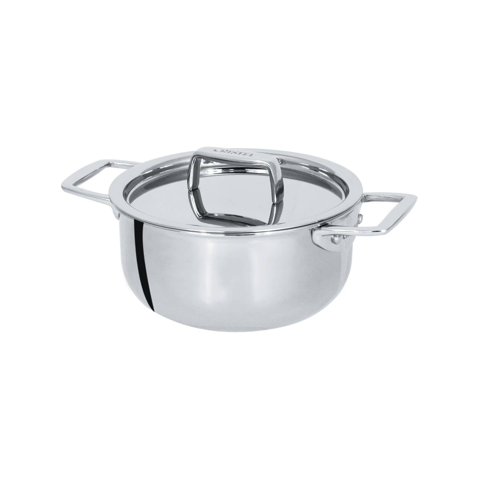 Cristel Castel'Pro Mini-Fleischtopf m. Deckel 12cm Edelst.
