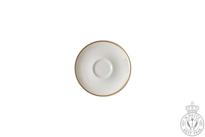 Dibbern Golden Lane Classic Espresso-Untertasse rund/ classico