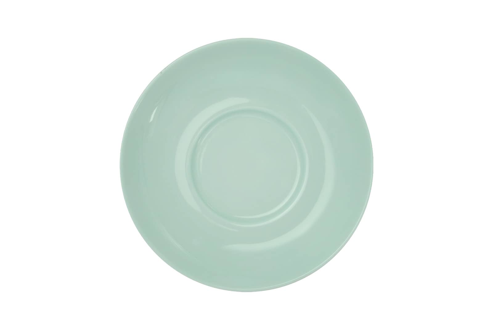 Solid Color mint Kaffee-Untertasse