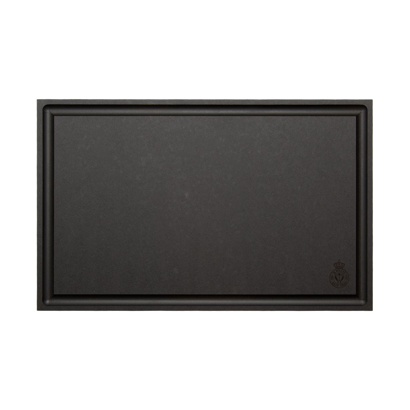WEITZ Schneidebrett mit Saftrille 40x25cm Richlite black Kollektion Weitz