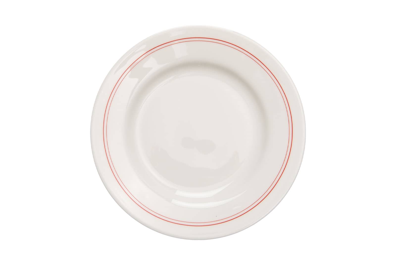 Dibbern Lines Classic Brotteller 16cm rot
