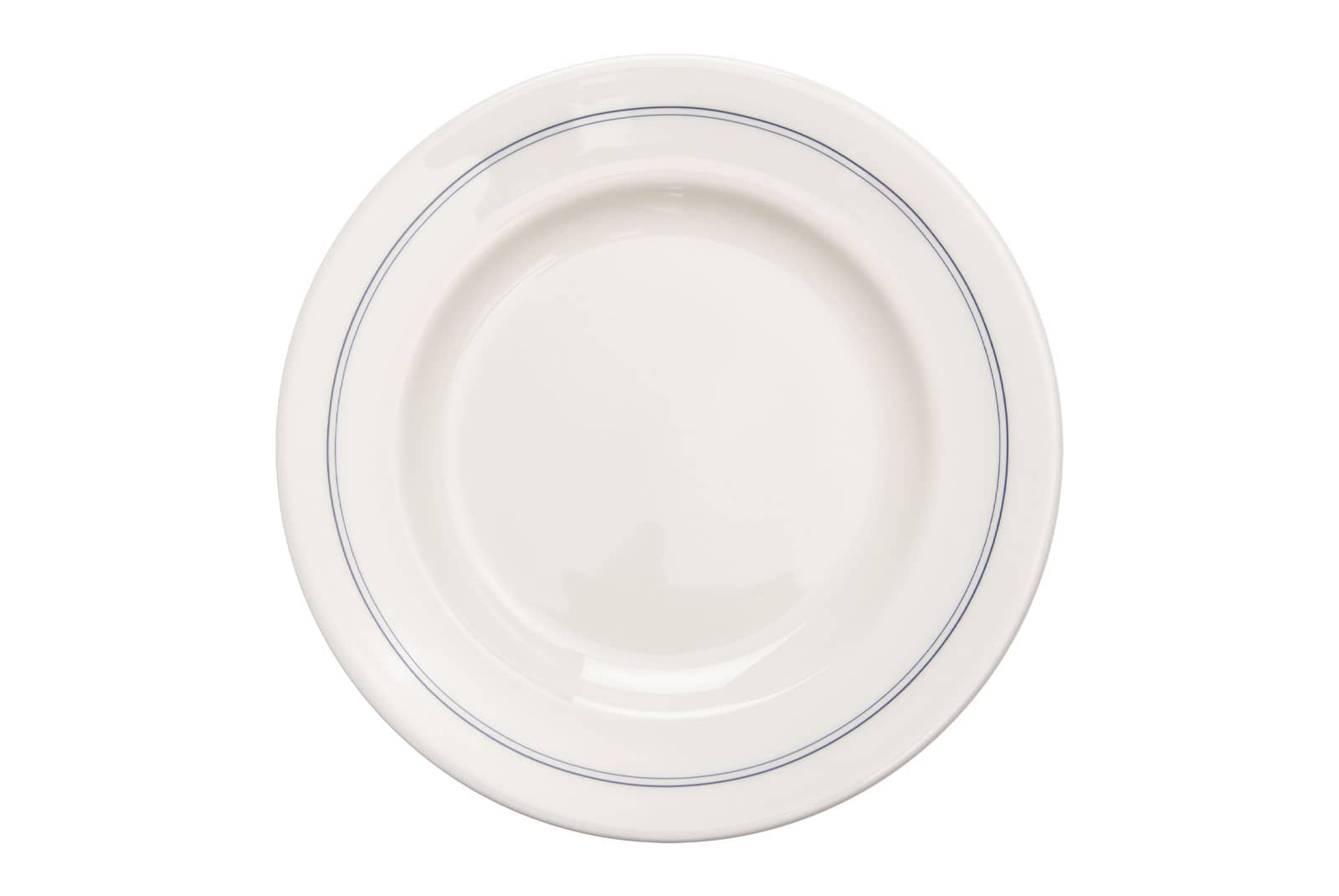 Dibbern Lines Classic Abendbrotteller 24cm blau