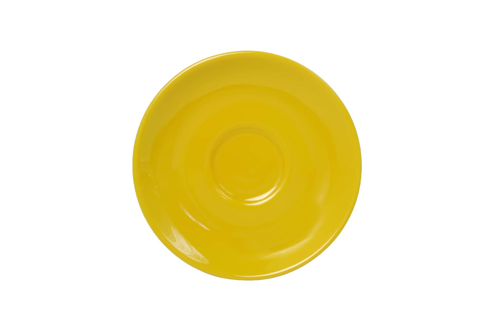 Dibbern Solid Color sonnengelb Espresso-Untertasse Classic o
