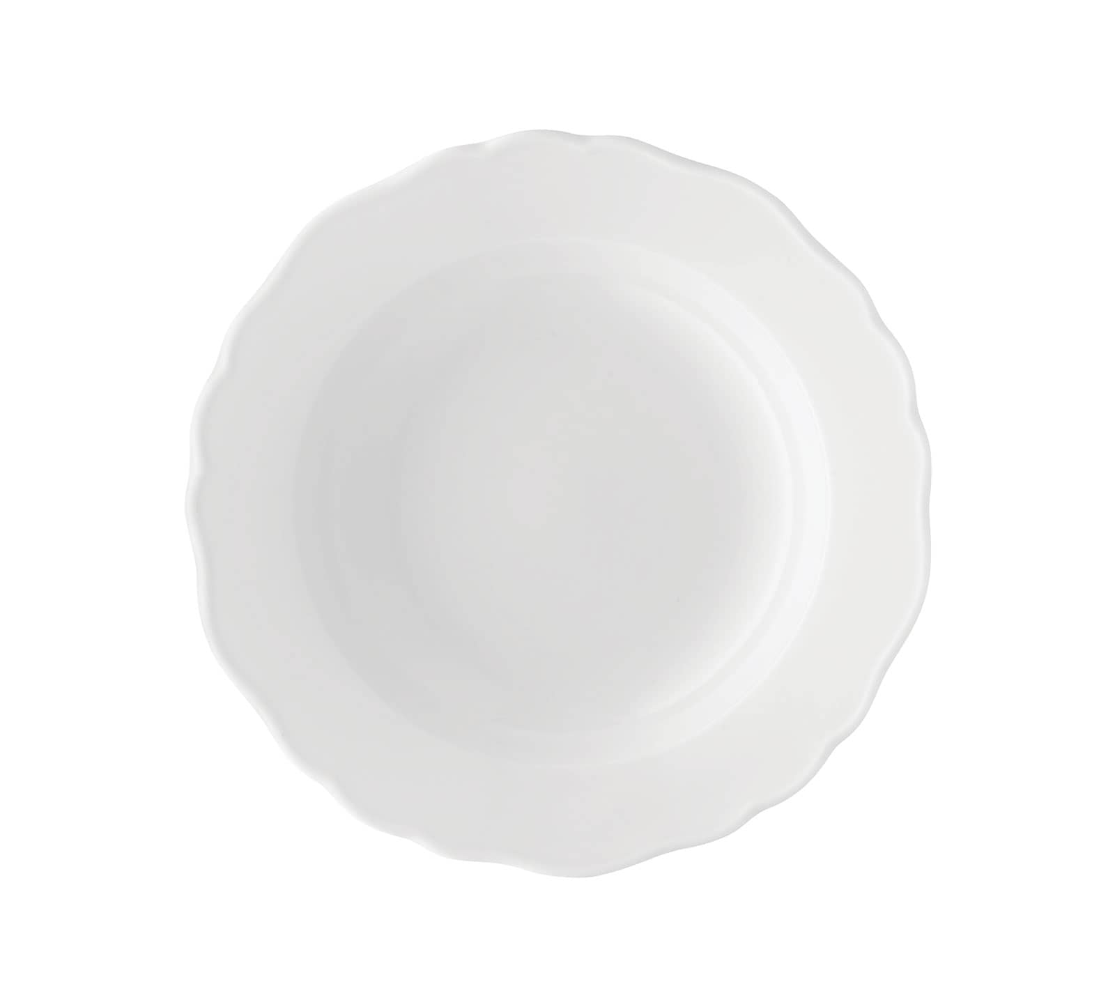 Hutschenreuther Maria Theresia weiß Suppenteller Fahne 23cm