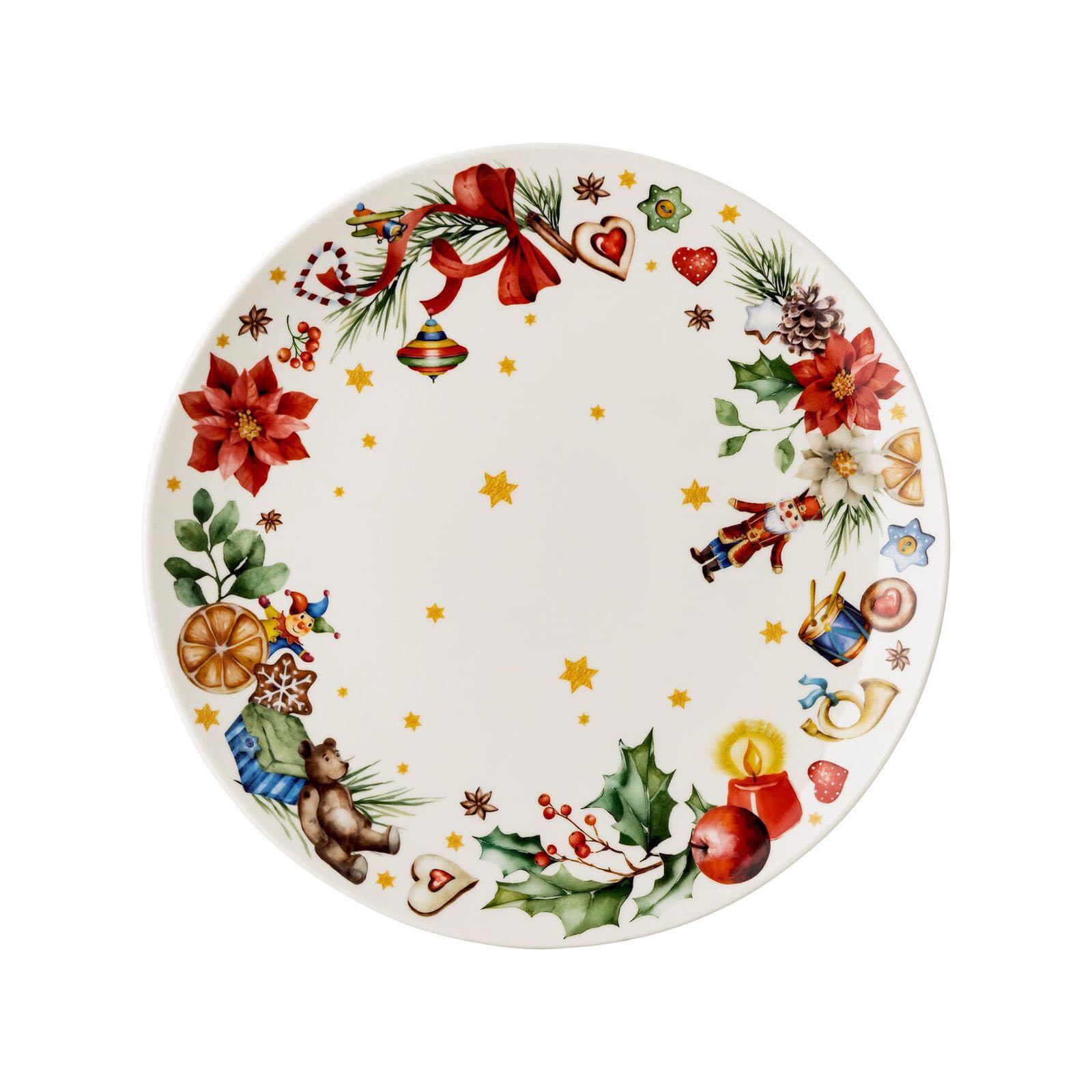 Hutschenreuther 2026 Weihnachtslieder Plätzchenteller 28cm