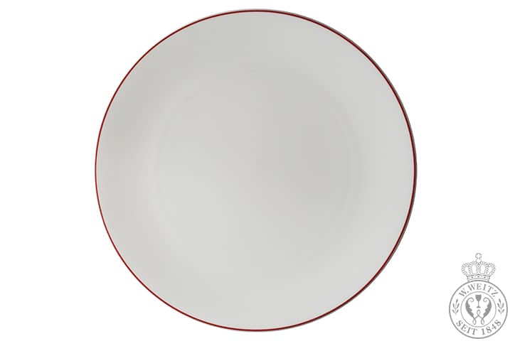 Dibbern Simplicity Speiseteller 28cm rot