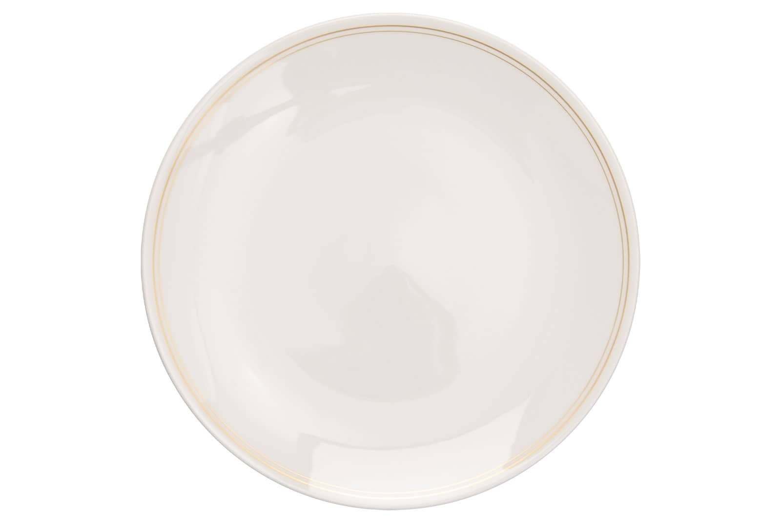 Dibbern Lines Pure Frühstücksteller 21cm gold