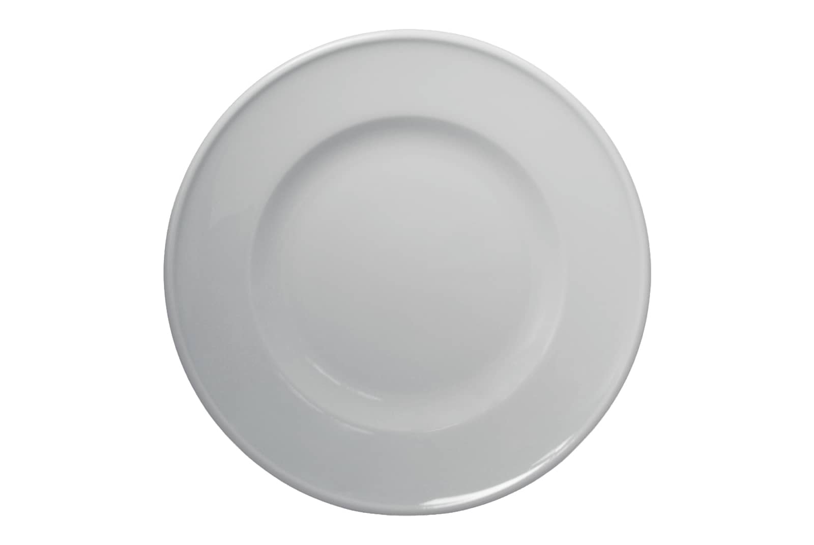 Dibbern Solid Color weiß Frühstücksteller 19cm Fahne