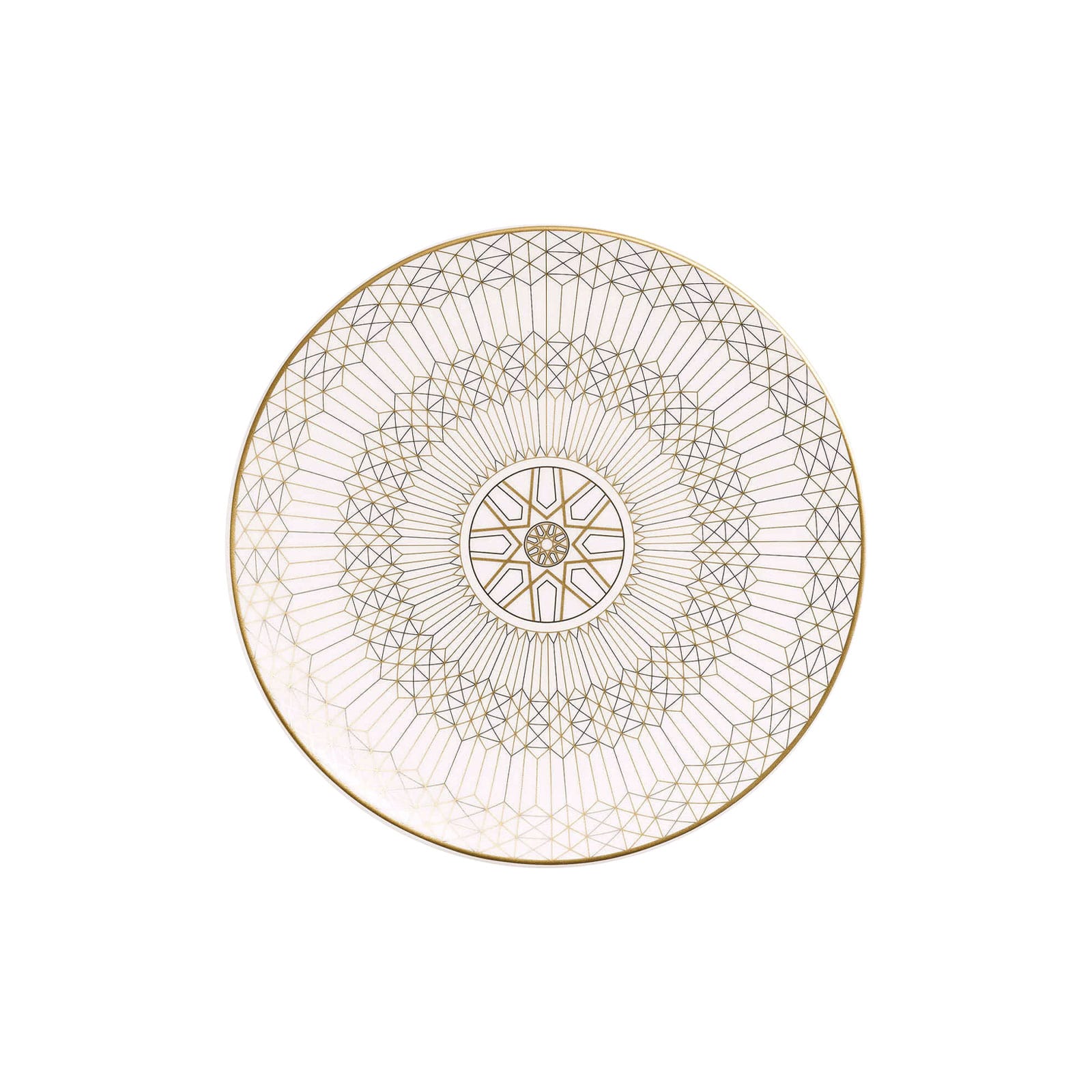 Baccarat Arcadia Brotteller 16cm Gold & Platinum