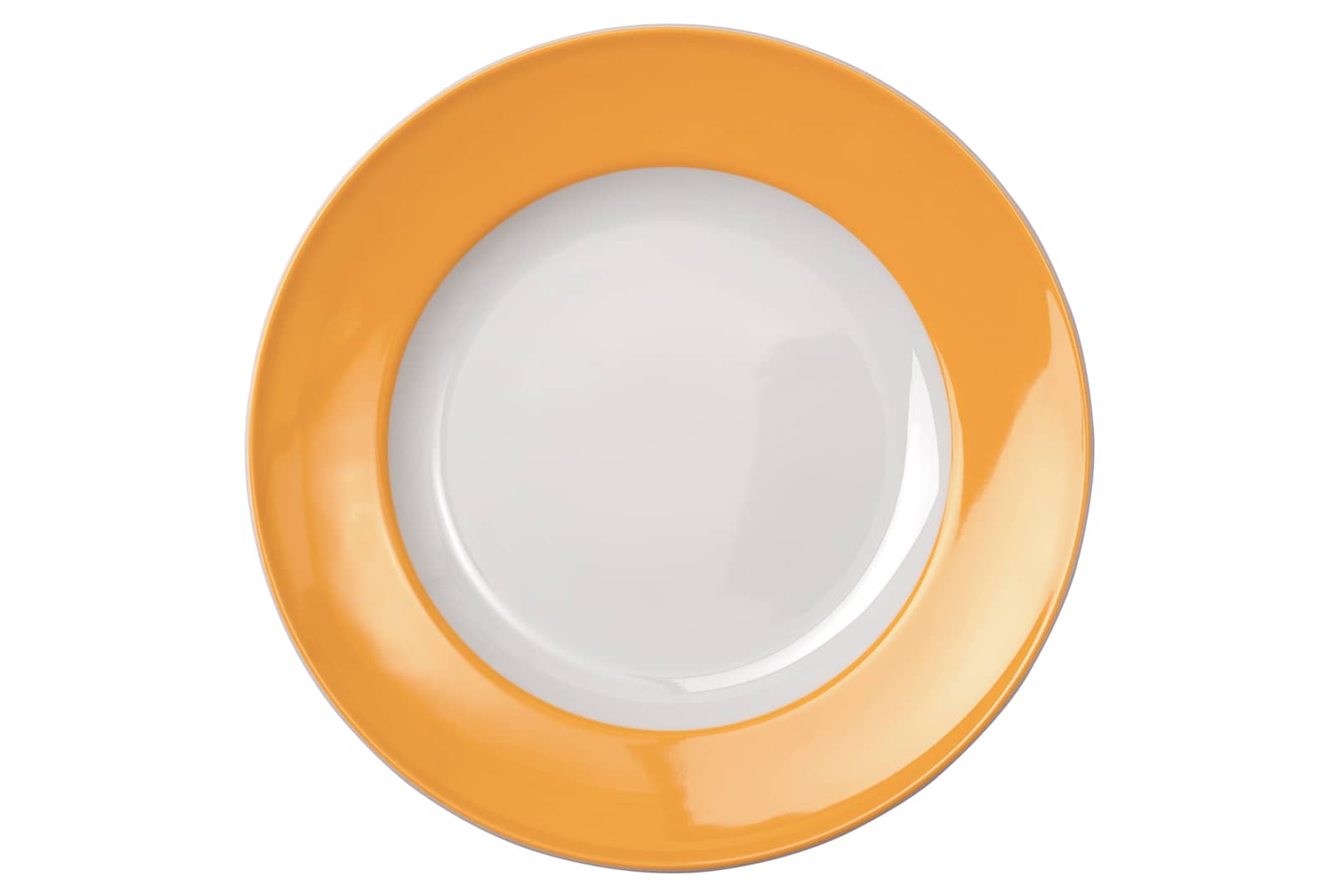 Dibbern Solid Color mandarine Speiseteller 26cm