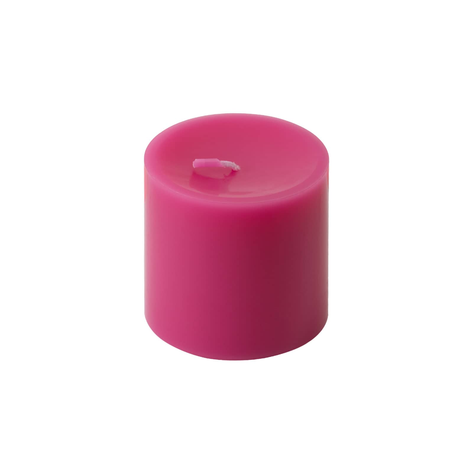 Engels Kerzen Stumpenkerze 8x8cm pink