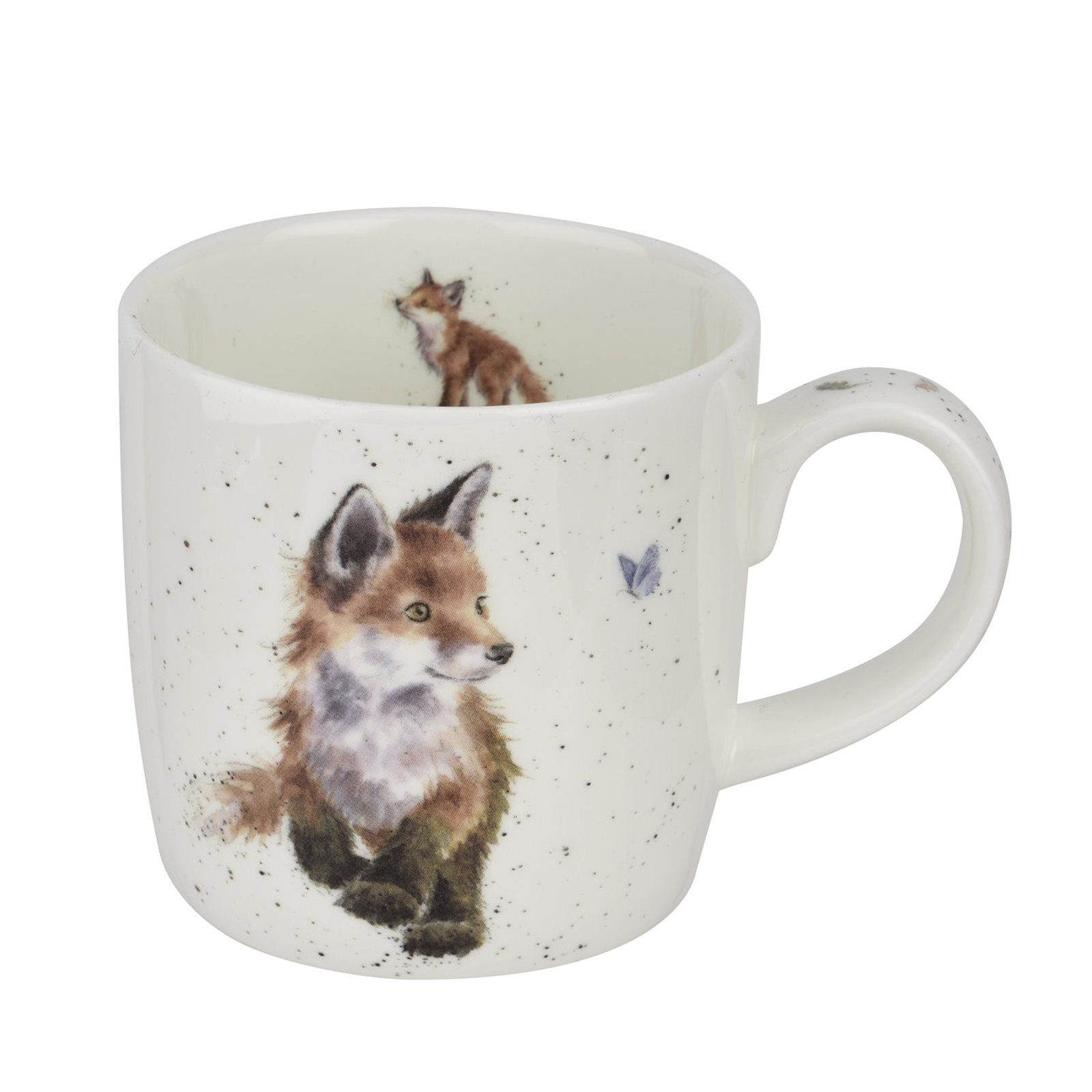 Royal Worcester Wrendale Designs Becher Born to be Wild / Fuchs