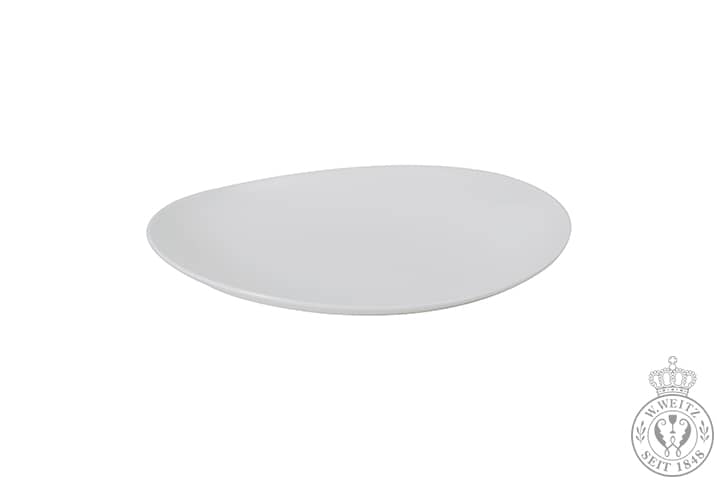 Dibbern Bone China weiß Motion Teller oval 21cm
