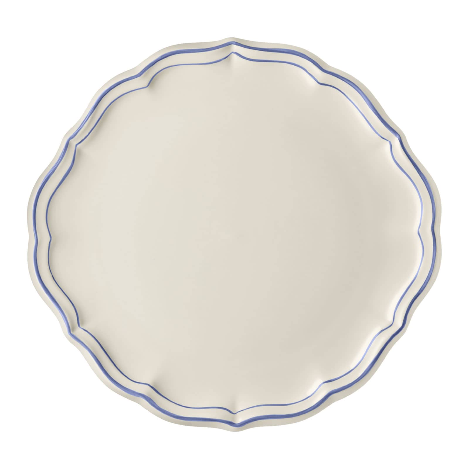 Gien Filet Bleu Kuchenplatte 31,7cm
