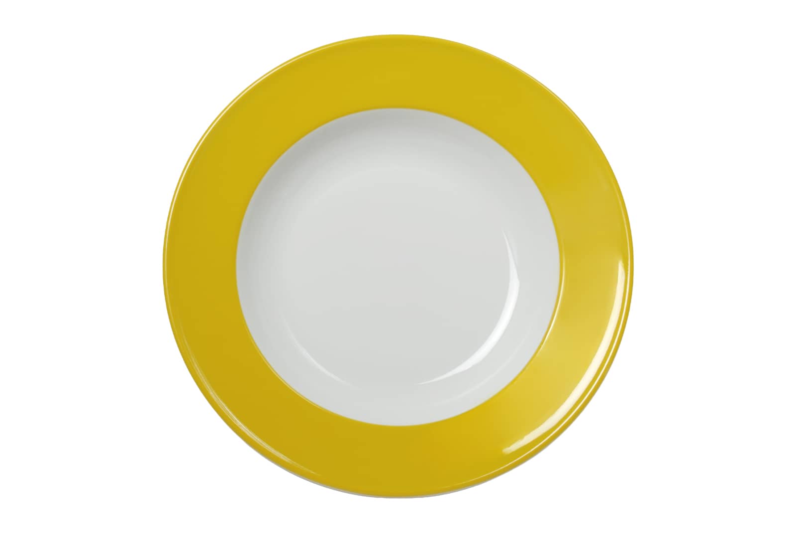 Dibbern Solid Color sonnengelb Suppenteller 23cm