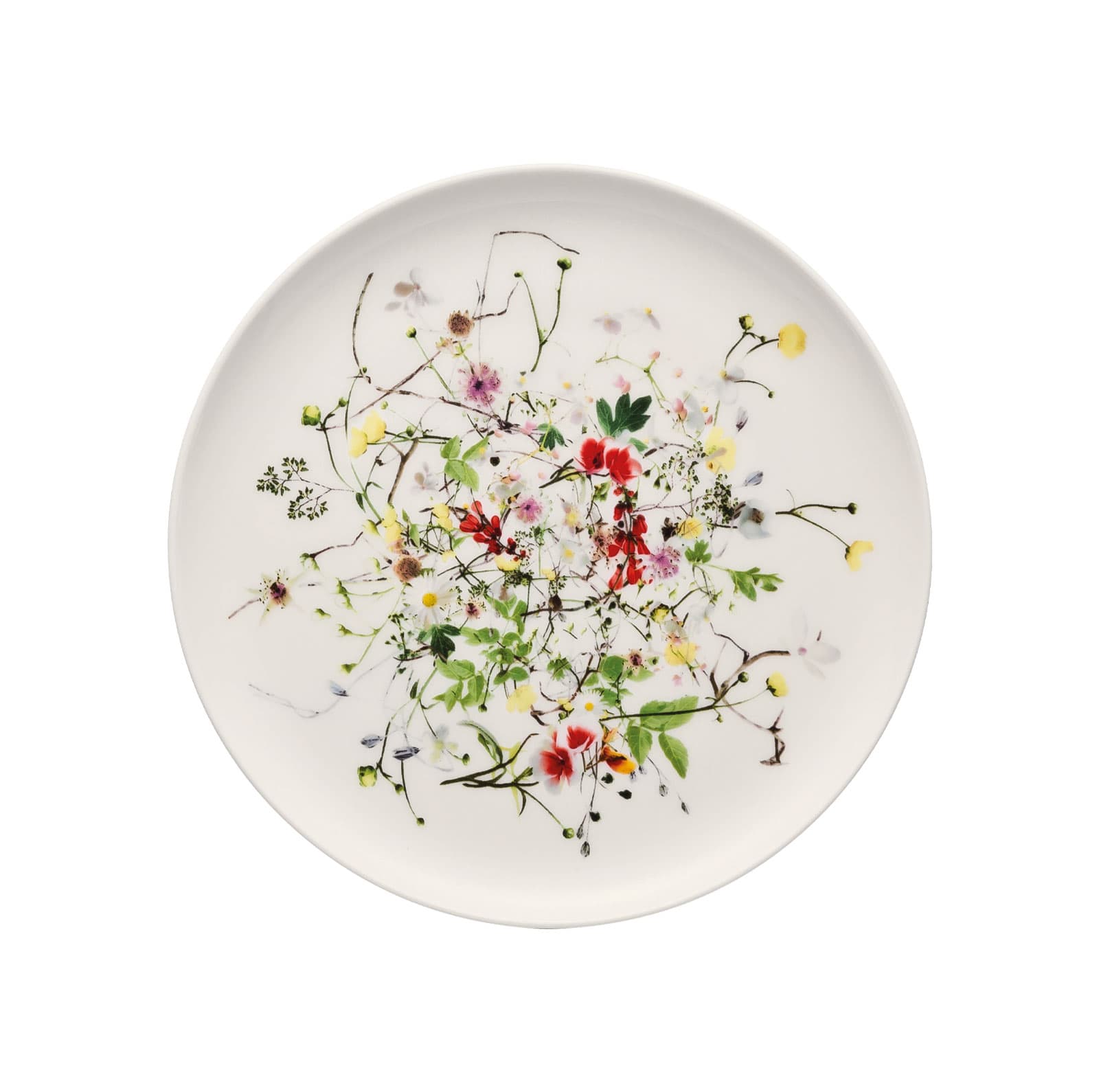 Rosenthal Brillance Fleurs Sauvages Brotteller 18cm