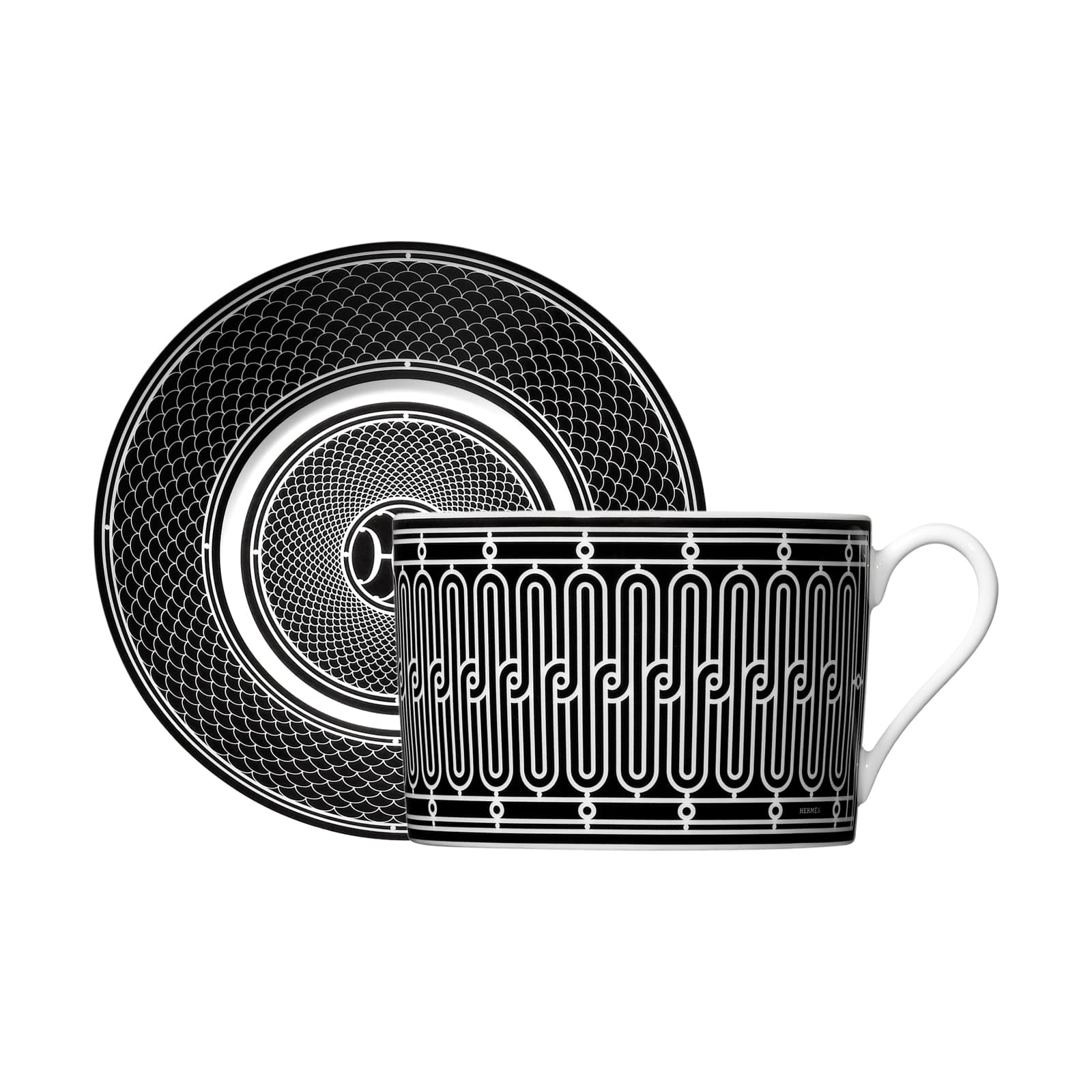 HERMÈS Paris H DÉCO Frühstückstasse m. U. 0,34ltr.