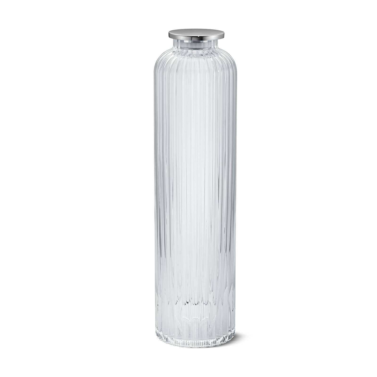 Georg Jensen Bernadotte Karaffe mit Deckel 1,10ltr. Glas/