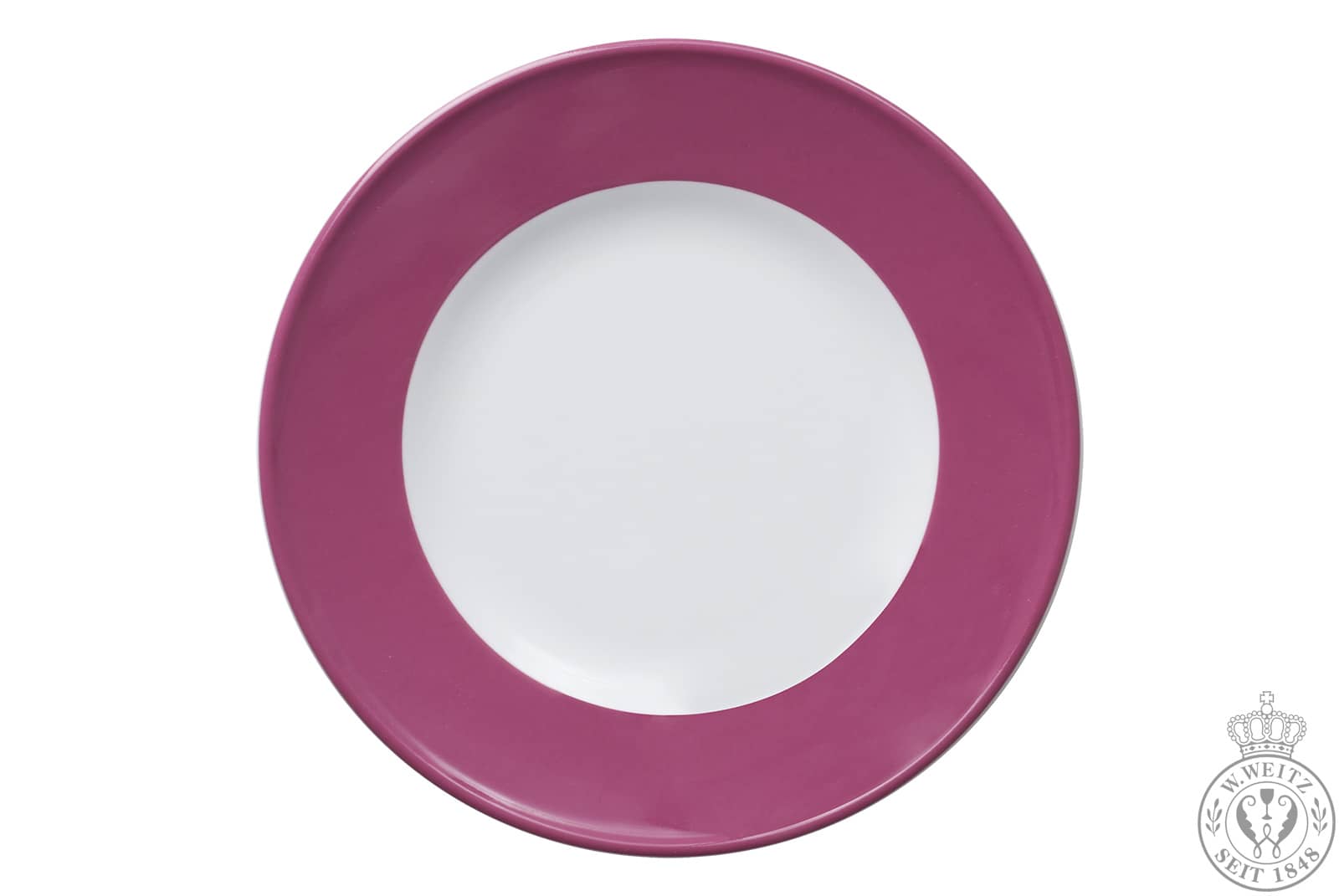 Dibbern Solid Color himbeere Frühstücksteller 21cm Fahne